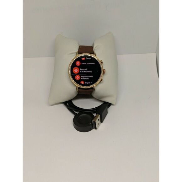 Fossil Gen 4 Authentic Digital Dial Smart Watch Customs Bands FTW6011 BK237 - Picture 1 of 11